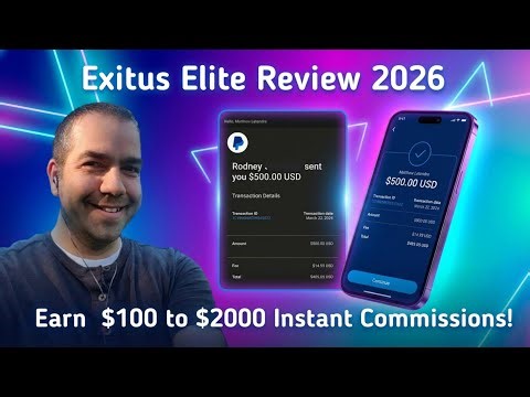 ✅EXITUS ELITE COMPENSATION PLAN! | NEW EXITUS ELITE UPDATES | $1000 INSTANT COMMISSIONS!🔥🔥