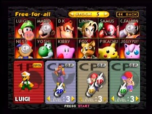 Super Smash Bros 64 - How To Unlock All Characters