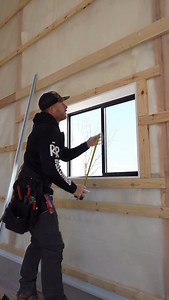 Trim a Window With Me! Simple and clean metal J-channel install on our interior finishes. | RR Buildings