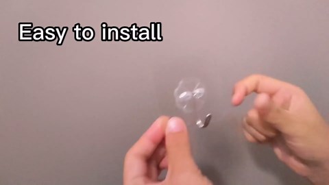 24 Pack Heavy Duty Self Adhesive Hooks - 33lb Max, Transparent, Waterproof, Sticky Wall Hooks for Keys, Bathroom, Shower, Outdoor, Kitchen, Door, Home Improvement, Utility