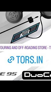 Duo Comm - Rider-Pillion Intercom and best for 2 rider