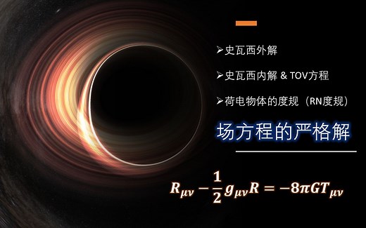 【广义相对论】场方程的严格解（下）