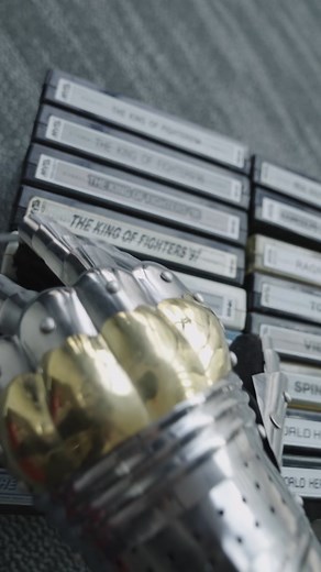 Exploring My Vintage Neo Geo MVS Arcade Cabinet | ASMR