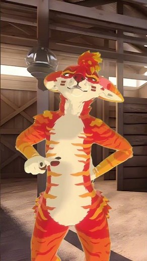 Fox Enters Stable, Instantly Regrets It 🧑‍🌾 #furry