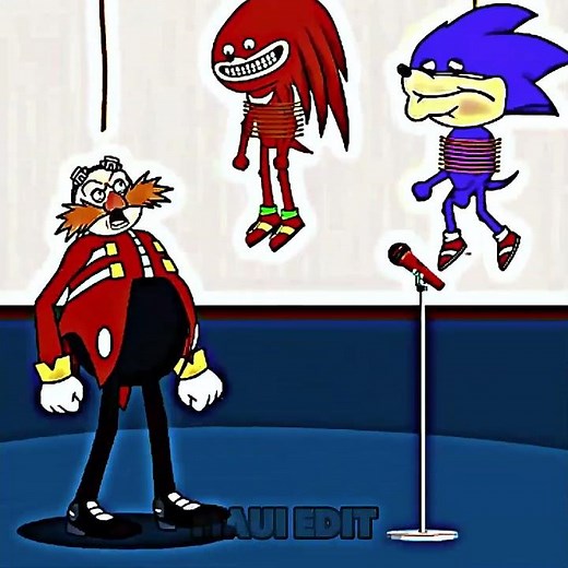 JR SONIC SAVES KNUCKLES & TAILS... BUT CAN'T SAVE HIMSELF! ☠️💔 #sonic #sonic