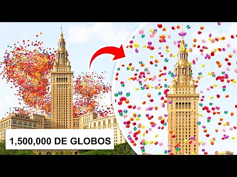 Lanzaron 1.5 millones de globos sin esperar que terminara terriblemente