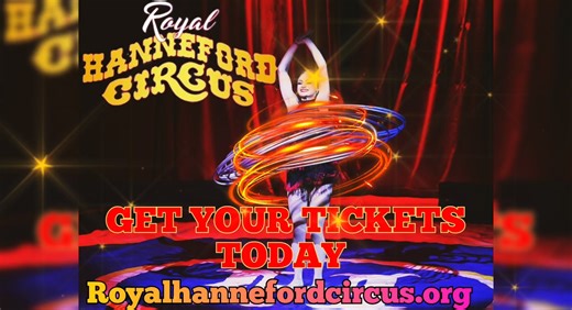 Covington, GA Get Ready for the Royal Hanneford Circus Join us for an all new show! ONE DAY ONLY DON’T MISS IT Get your tickets today!!! March 9 Monday 4:30pm & 7:00pm Georgia FFA-FCCLA Center 120 FFA FHA Camp Rd Covington GA, 30014 RoyalHannefordCircus.org Royal Hanneford Circus is proud to present our fantastic display of world class entertainment! Come along & enjoy an incredible circus performance for the whole family! All new show for 2026. GET YOUR TICKETS TODAY | RoyalHannefordCircus.org