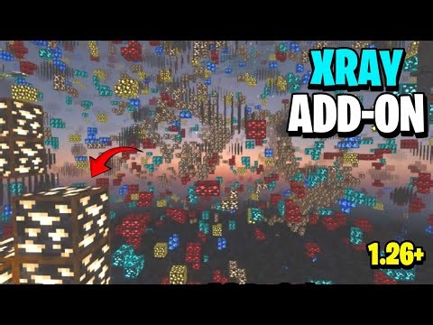 How to get xray in minecraft bedrock 😱 || minecraft xray texture pack || mcpe 1.26+