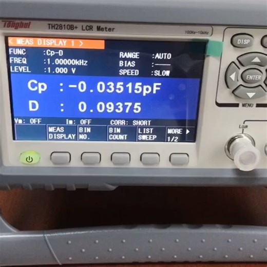 Watch Tonghui TH2810B  Digital LCR Meter 100Hz,120Hz,1kHz,10kHz  on Amazon Live