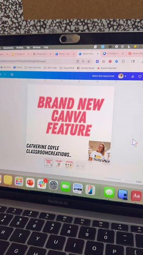 Still can’t get over this new @canva feature - seriously a game changer. Check out my last reel for a slower version! | Classroom Creations