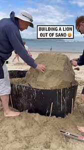 354K views · 910 reactions | So detailed! 女  lewissandart #sandcastles #lions #beach #art | UNILAD | Facebook