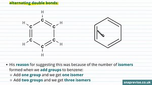 Kekule Structure of Benzene _ A-level Chemistry _ OCR, AQA, Edexcel