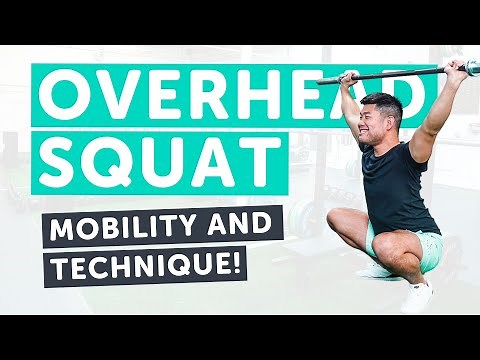 How to Overhead Squat: Mobility and Technique! (a simple 6 step progression!)