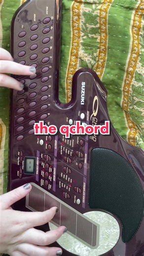 explaining my weird instrument: if you have any questions let me know :) #omnichord #qchord #instrument #adventuretime #music #fyp