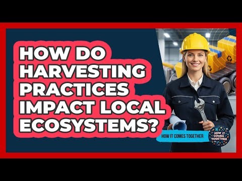 How Do Harvesting Practices Impact Local Ecosystems?