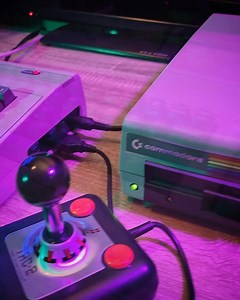 The classic Commodore 64 breadbin with all the fitting peripherals is such a timeless and and beautiful collection of beige, nostalgic goodness! Here displayed with the 1541 floppy disc drive, the 1702 monitor and the TAC2 joystick. Please share if you grew up with this wonderful machine back in the day. #commodore64 #c64 #retrogame #demoscene | BadgerPunch Games