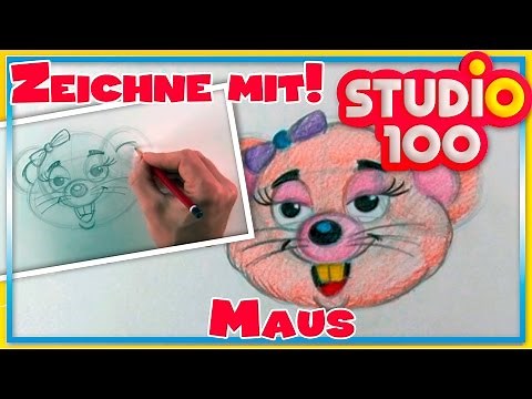 Maus - Zeichnen lernen für Anfänger - Schritt für Schritt!