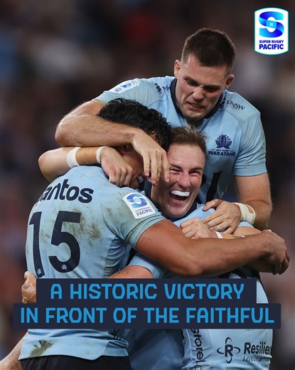 A victory eight years and 11 months in the making 🤩 The Waratahs claimed a famous home victory in round 9 this year 👏 #SuperRugbyPacific | Super Rugby Pacific