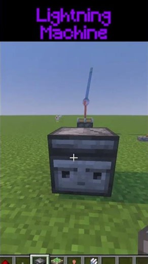 Lightning Machine in Minecraft ⚡ Automatic Thunder Shock! 😳