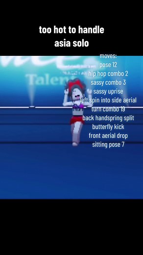 too hot to handle- asia #dancemoms #roblox #rp #aldc #toohottohandle #fyp #posted #viral