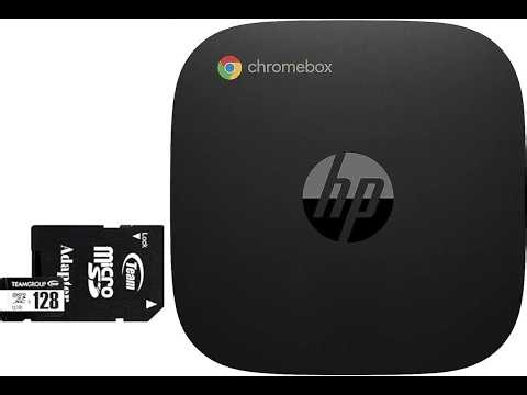 HP Chromebox G4 Mini Desktop PC (Intel Celeron 7305, 4GB DDR4, 64GB eMMC SSD, Intel UHD