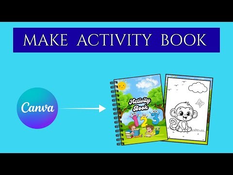 How to Make Activity Book for Kids in Canva | Sell on Etsy & Earn Money
