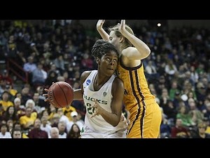 Highlights: Ruthy Hebard turns in all-around performance in Oregon's Sweet 16 victory