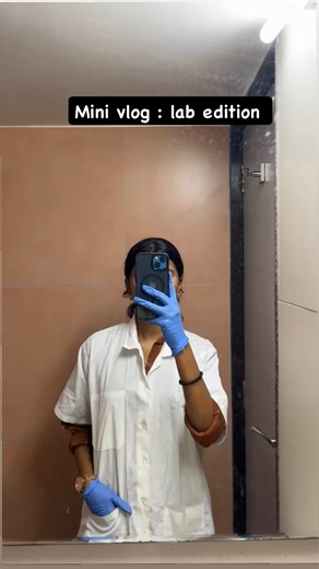 @unnati.24_ on Instagram: "POV: You’re an MLT intern trying to balance life, labs & learning 🧪✨ #minivlog #dayinlifevlog #intern #reelsındia #labindia • MLT intern daily routine • Day in the life of MLT intern • Medical lab technology internship • CBC test process • Lab technician student vlog • Mini vlog lab life • Pathology lab routine • Medical student mini vlog Should I post mini vlogs from my lab life?"