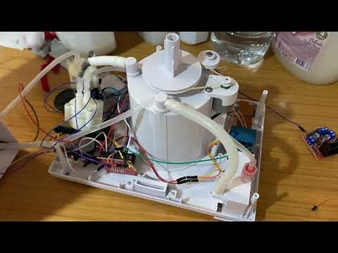 What's inside my modified Bosch toy washing machine?