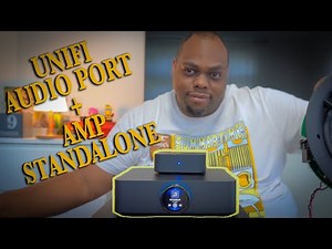 Unifi Amp And Audio Port | It Works!
