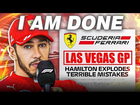 Hamilton EXPLODES at Ferrari Over TERRIBLE Mistakes During Las Vegas GP Qualifying