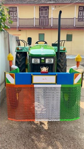 “New Tractor Heavy Bumper Installation 🔥” #tractormodification #farminglife #heavybumpertractor