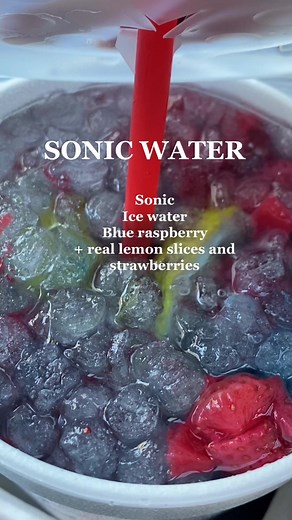 Refreshing Sonic Raspberry Water Recipe