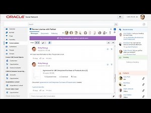 Outside User Collaboration in Oracle Social Network (Release 12)