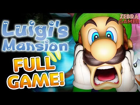 Luigi's Mansion 3DS Full Game Walkthrough!