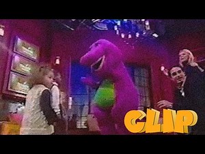 Barney makes an appearance at Regis and Kelly!💜💚💛 | CLIP | SUBSCRIBE