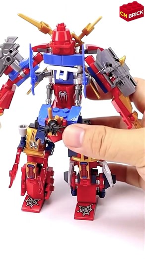 Lego Spiderman Minifigure set Mech Robot DLP9140