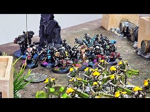 Imperial Agents and Space Marines vs Necrons, Warhammer 40k battle report
