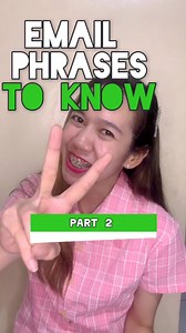 Email Phrases Part 2 ‼️ #Email #writingtips #vocabulary #LearnEnglish | English Notes with Angie