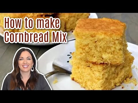 Homemade Cornbread Mix - Copycat Jiffy cornbread recipe