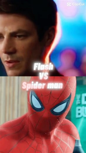 Flash vs spider man