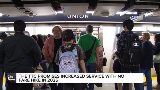 TTC proposed budget to freeze fares and increase service