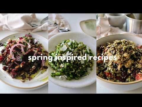 Vibrant Spring Inspired Recipes