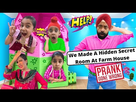 We Made A Hidden Secret Room At Farm House - Gone Wrong | Ramneek Singh 1313 | RS 1313 VLOGS