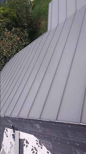 Standing Seam Metal Roof Installation Time-Lapse: A Quick Glance#MetalRoofing
