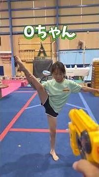 A new type of robber? #GymClass #Gymnastics