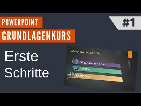 POWERPOINT Grundlagenkurs - professionelle PowerPoint Präsentation erstellen (2019, 2016, 2013)