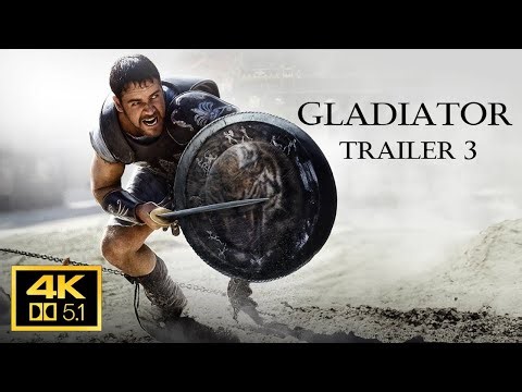 Gladiator 2000 Trailer 3 4K AC3 5.1