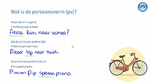 Persoonsvorm: algemeen