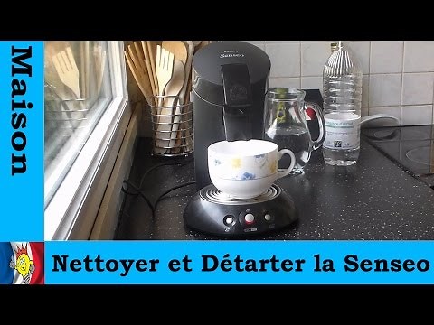 nettoyer et détartrer la Senseo
